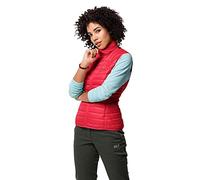 Jack Wolfskin Women's JWP VEST W down- Outerwear-Coats, Tulip red, XS