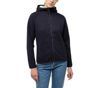 Jack Wolfskin Women's Kaminfeuer Hooded JKT W Jacket, Dark Navy, XL