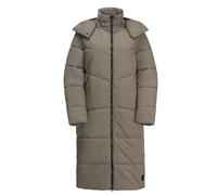 Jack Wolfskin Womens Karolinger Long Coat Khaki L