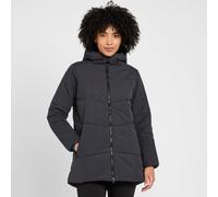 Jack Wolfskin Women's Karolinger Long Jacket - Black, Black