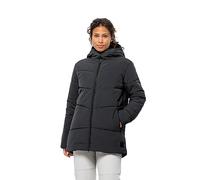 Jack Wolfskin Women's Karolinger Long JKT W Jacket, Phantom, XS
