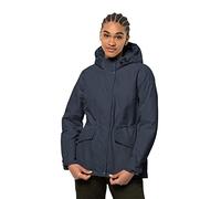 Jack Wolfskin Women's Lake Louise Jacket, Night Blue, XL