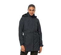 Jack Wolfskin Womens Madison Avenue Parka, Phantom, 4 EU