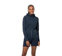 Jack Wolfskin Women's Modesto JacketW Fleece, Night Blue, XL