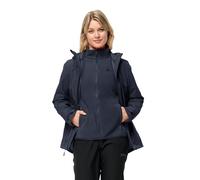 Jack Wolfskin Moonrise 3in1 Jacket Blue XS Woman