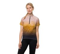 Jack Wolfskin Women's Morobbia Hz Print T W Short-Sleeved T-Shirt, Rose Smoke, XXL