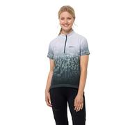 Jack Wolfskin Women's Morobbia Hz Print T W Short-Sleeved T-Shirt, White Cloud All Over, L