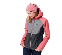 Jack Wolfskin Women's Mount Isa Hardshell Jacket, ebony, XS