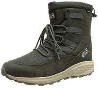 Jack Wolfskin Women's Nevada Texapore Mid W Snow Boot, Dark Green Phantom, 5.5 UK