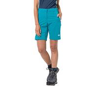 Jack Wolfskin Women's Overland Shorts W Hiking, Dark Aqua, 16