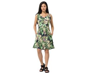 Jack Wolfskin Women's PARADISE DRESS, Midnight Blue All Over, XXL