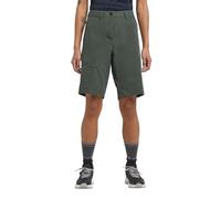 Jack Wolfskin Women's Pico Trail Shorts W Hiking, Slate Green, 46 (EU)