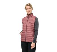 Jack Wolfskin Women's Pilvi Down Vest W Down Vest, Mineral Red, M