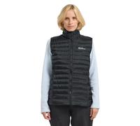 Jack Wolfskin Women's Pilvi Down Vest W RDS Down Vest, black, XXL