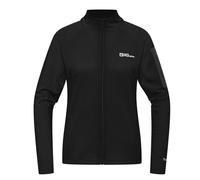 Jack Wolfskin Womens Prelight Full Zip Fleece Black XL