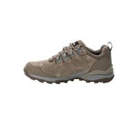 Jack Wolfskin Women's Refugio Texapore Low W Hiking Shoe, Chestnut, 7 UK