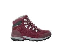 Jack Wolfskin Women's Refugio Texapore Mid W Hiking Shoe, Dark Maroon, 5 UK