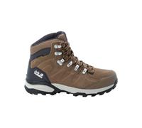 Jack Wolfskin Women’s waterproof hiking shoes Refugio Texapore Mid Women 8 brown / apricot brown / apricot
