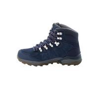 Jack Wolfskin Women’s waterproof hiking shoes Refugio Texapore Mid Women 4.5 blue dark blue / grey