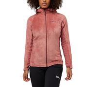 Jack Wolfskin Women's Rotwand Hooded Fz W Jacket, Mineral Red, M