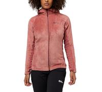 Jack Wolfskin Women's Rotwand Hooded Fz W Jacket, Mineral Red, XXL