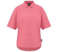 Jack Wolfskin Sierra Quest Short Sleeve Shirt Pink M Woman