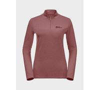 Jack Wolfskin Women's Sky Thermal Hz W Hiking Shirt, Mineral Red, S