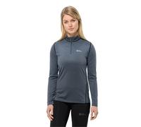 Jack Wolfskin Women's Sky Thermal Hz W Hiking Shirt, Graphite/Cool Grey, S