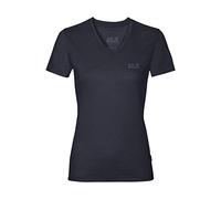 Jack Wolfskin Women's Standard Crosstrail Top, Graphite, X-Large