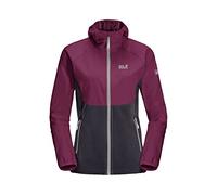 Jack Wolfskin Women's Standard Go Hike Softshell Jacket, Wild Berry, X-Small