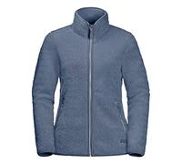 Jack Wolfskin Women's Standard High Cloud Jacket, Frost Blue, X-Large