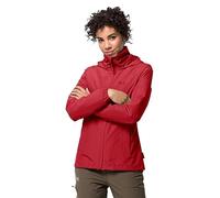 Jack Wolfskin Women's Standard Stormy Point Jacket W, Bright Scarlet, X-Large