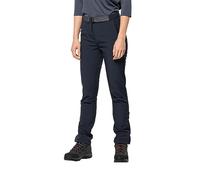 Jack Wolfskin Women's Stollberg Pants W Hiking Trousers, Night Blue, 44 (EU)