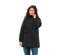 Jack Wolfskin Women's Talforst Parka W, Black, M
