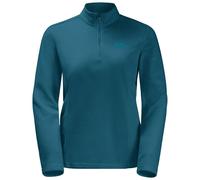 Jack Wolfskin Womens Taunus Half-Zip Fleece Size: XXL, Colour: Blue