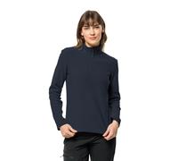 Jack Wolfskin Taunus Half Zip Fleece Blue M Woman