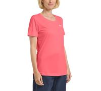 Jack Wolfskin Women's Tech T W T-Shirt, Sunset Coral, L