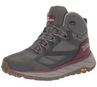 Jack Wolfskin Women's Terraventure Texapore Mid W Hiking Shoe, Dark Maroon, 5 UK