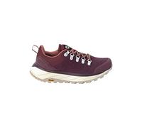 Jack Wolfskin Women's TERRAVENTURE Urban Low W Sneaker, Burgundy/Beige, 7 UK