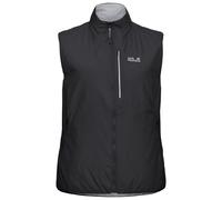 Jack Wolfskin Women's insulated reversible vest Trail Light Ins 2in1 Vest Women M black black