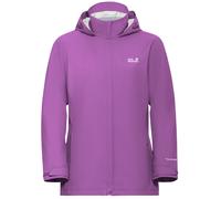 Jack Wolfskin Women’s waterproof rain jacket with hood Trailtime 2L Jacket Women M foxglove foxglove