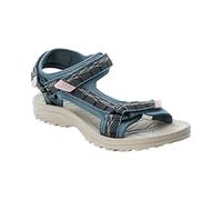Jack Wolfskin Women's Wave Breaker W Sandal, Bluish Grey/Rose, 5 UK