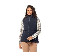 Jack Wolfskin Women's White Frost Vest W, Night Blue, XS
