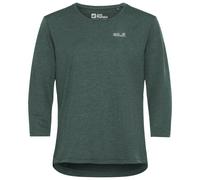 Jack Wolfskin - Women's Wildtrail 3/4 - Sport shirt size S, blue