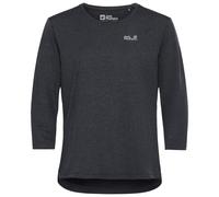 Jack Wolfskin Breathable odour-resistant T-shirt women Wildtrail 3|4 Women S phantom Phantom
