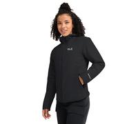 Jack Wolfskin Women's windproof fleece jacket with thermal protection Trail Light Hybrid Jacket Women XL black black