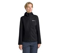 Jack Wolfskin Women's windproof softshell jacket Bornberg Hoody Women XL black black
