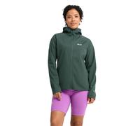Jack Wolfskin Women's windproof softshell jacket Skyvail Jacket Women S sago palm sago palm