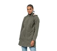 Jack Wolfskin Women's Windy Valley Jacket, Dusty Olive, L