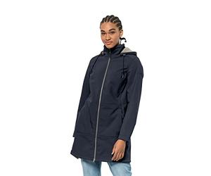 Jack Wolfskin Women's Windy Valley Jacket, Night Blue, XS